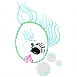 Fishes Embroidery Design 6 Fishes Embroidery Design 6